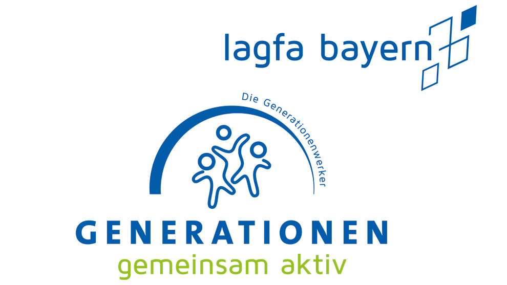 Logo lagfa e.V. Generationen gemeinsam aktiv