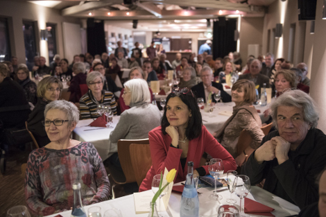 Ehrenamtliche beim Neujahresempfang 2018 im Kulturforum Fürth