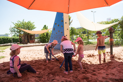 ... oder zum Spielen im Sand (Foto: Tanja Elm)