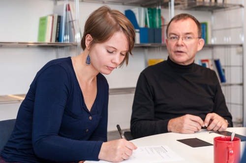 Günter Krauß und Julia Schimmer