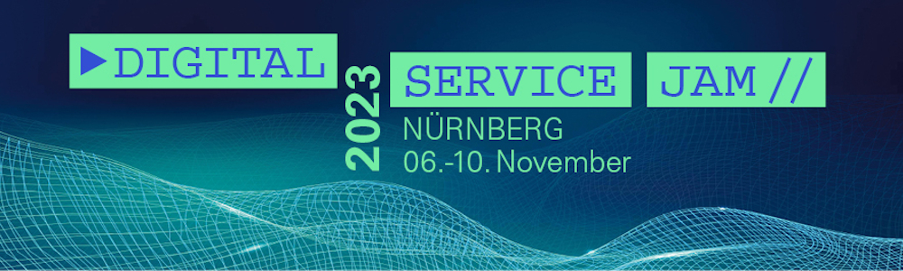 DIGITAL SERVICE JAM 2023 Banner DIGITAL SERVICE JAM 2023