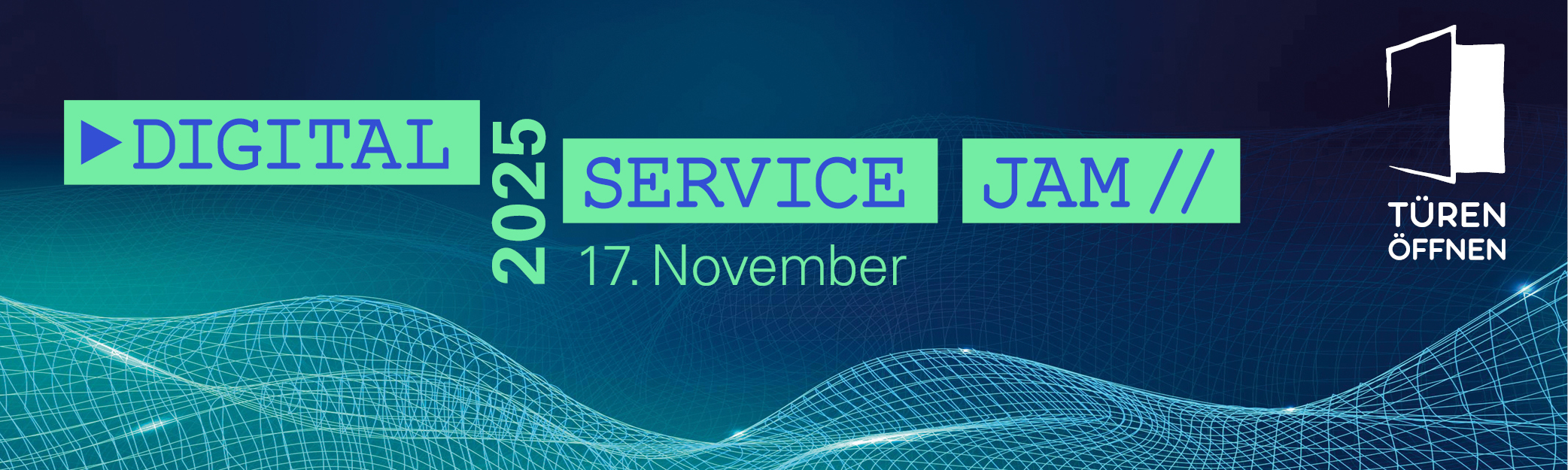 Digital Service Jam 2025 Banner Digital Service Jam 2025