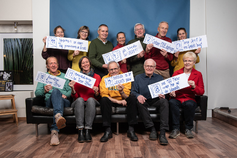 Das Team TÜREN ÖFFNEN im Frühjahr 2019