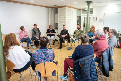 Bei der Auftaktveranstaltung des Teamplay-Projektes war richtig gute Stimmung (Foto: Tanja Elm)