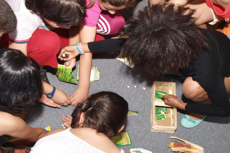 Schulkinder engagieren sich ökologisch